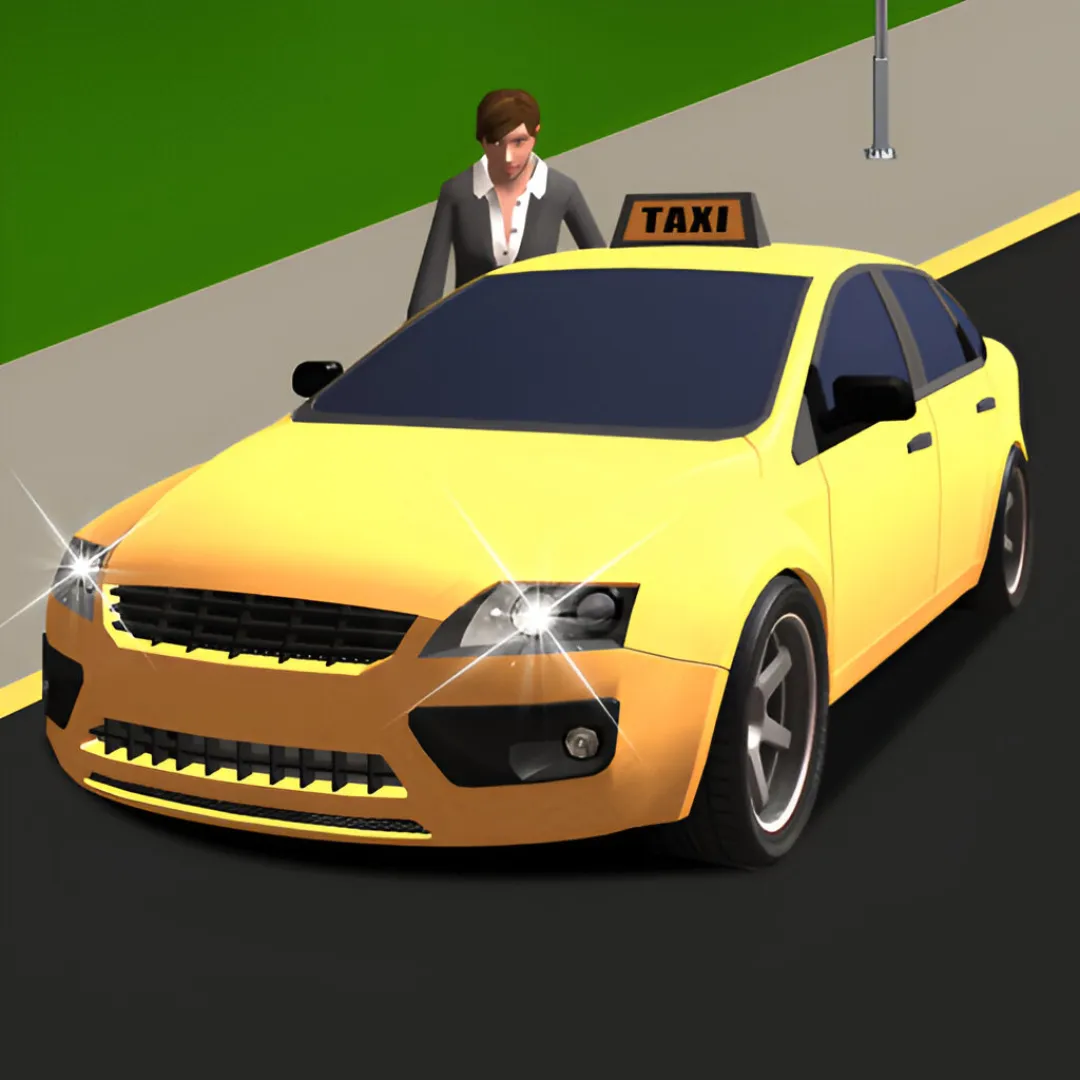 taxi, driver, simulator,boys, city,3d